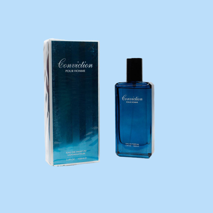 عطر ادکلن فرگرانس ورد کانویکشن پور هوم Conviction POUR HOMME حجم 100میل