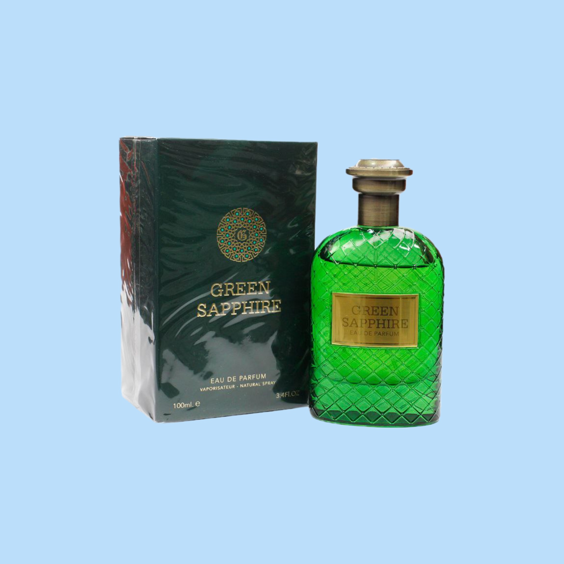 پیش‌نویس عطر ادکلن گرین سافیر بودیسیا ویکتوریوس گرین سفیر فراگرنس ورد Fragrance world Green Sapphire حجم100میل