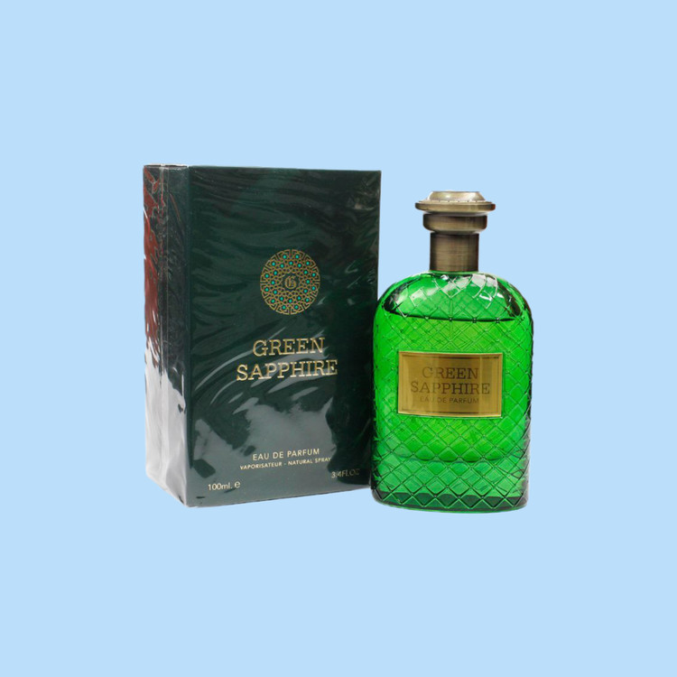 پیشنویس عطر ادکلن گرین سافیر بودیسیا ویکتوریوس گرین سفیر فراگرنس ورد Fragrance world Green Sapphire حجم100میل