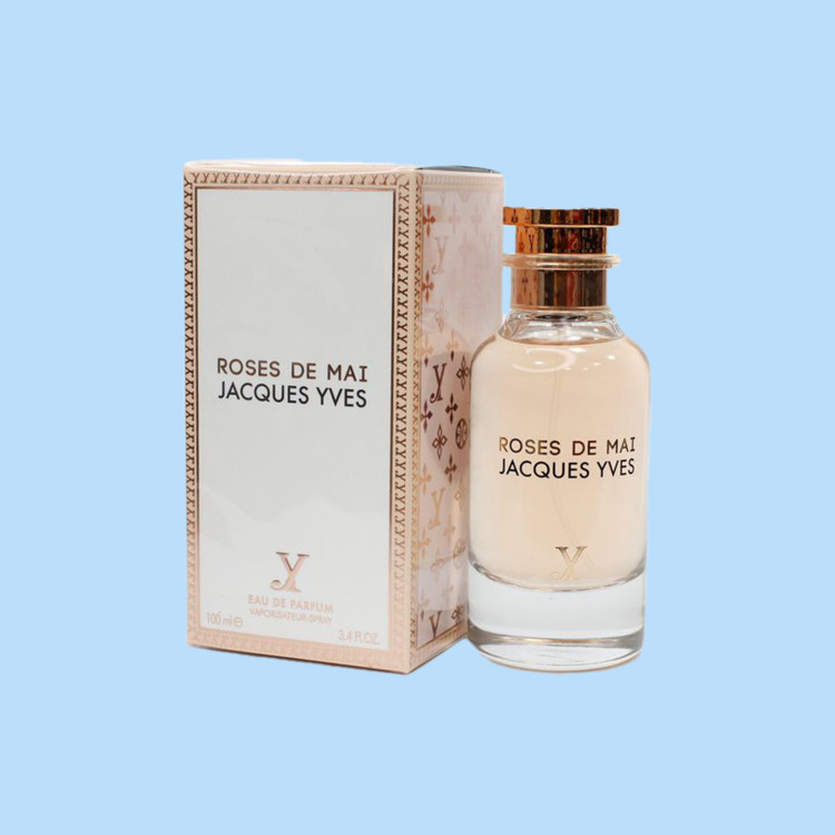 عطر ادکلن فراگرنس ورد مدل رز د مای ژاک ایو Fragrance World Roses De Mai Jacques Yves حجم 100 میل