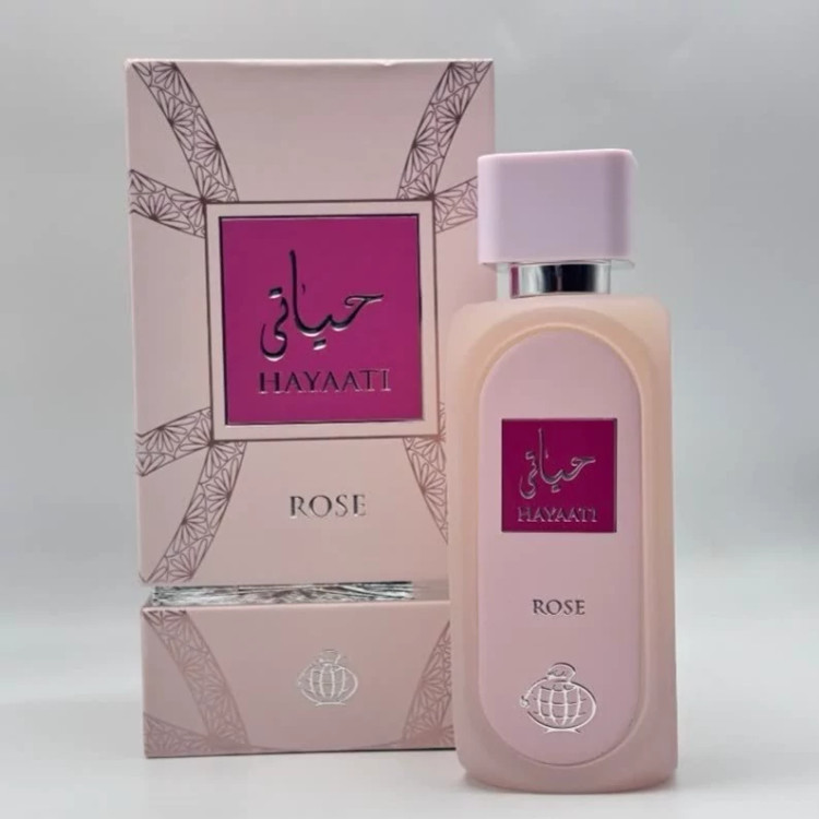 ادکلن حیاتی رز زنانه،فرگرنس ورد100 میل، گرم و شیرین