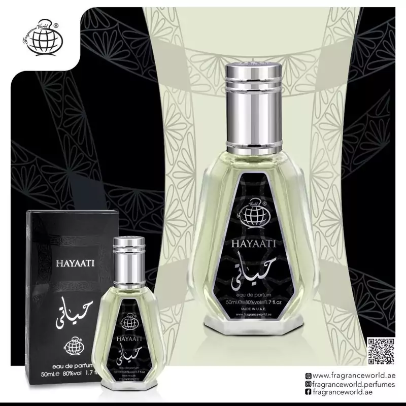 ادکلن 50میل فرگرانس ،حیاتی مشکی،تلخ و خنک