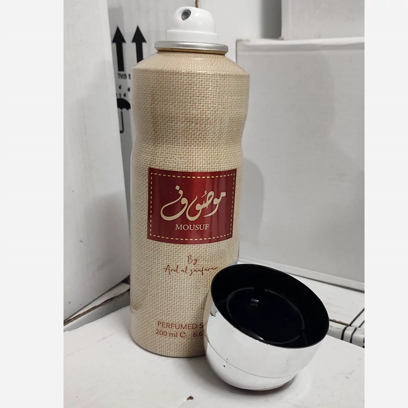 اسپری بدن موصوف ارض الزعفران ،گرم وشیرین ،200میلی لیتر ،زنانه مردانه نمای ۲