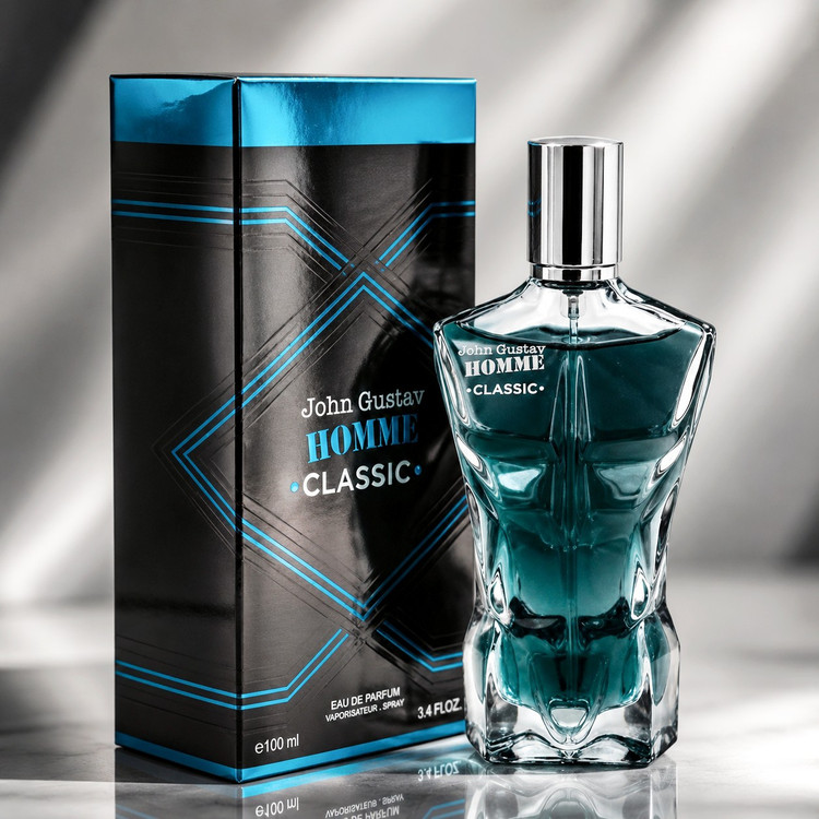 ادکلن مردانه ژان پل گوتیه له میل فراگرنس ورد جان گوستاو هوم کلاسیک (Fragrance World Jean Paul Gaultier Le Male)