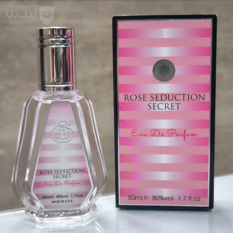 ادکلن ویکتوریا سکرت بامب شل فراگرنس ورد Rose Seduction Secret حجم 50 میل