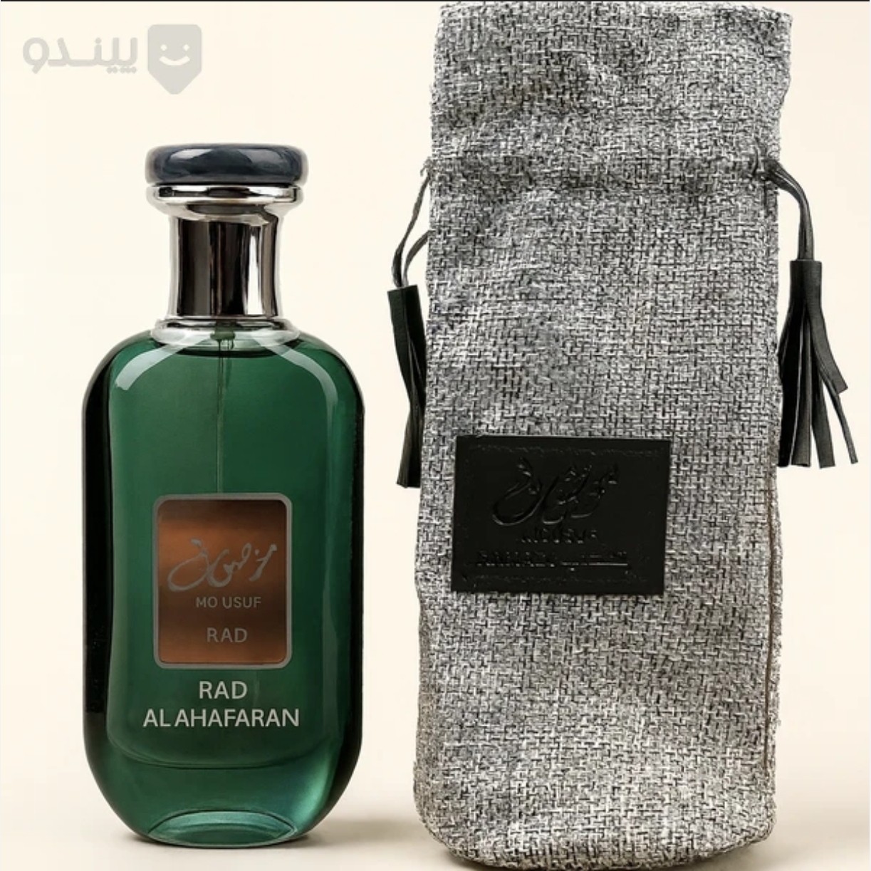 ادکلن موصوف سبز شرکت ارض الزعفران امارات حجم 100 میل