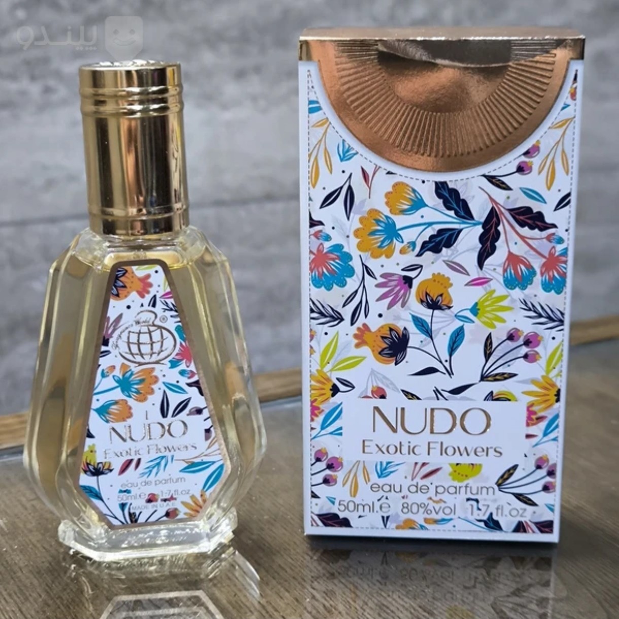 ادکلن فراگرنس ورد نودو اگزوتیک فلاور Nudo Exotic Flowers حجم 50میل