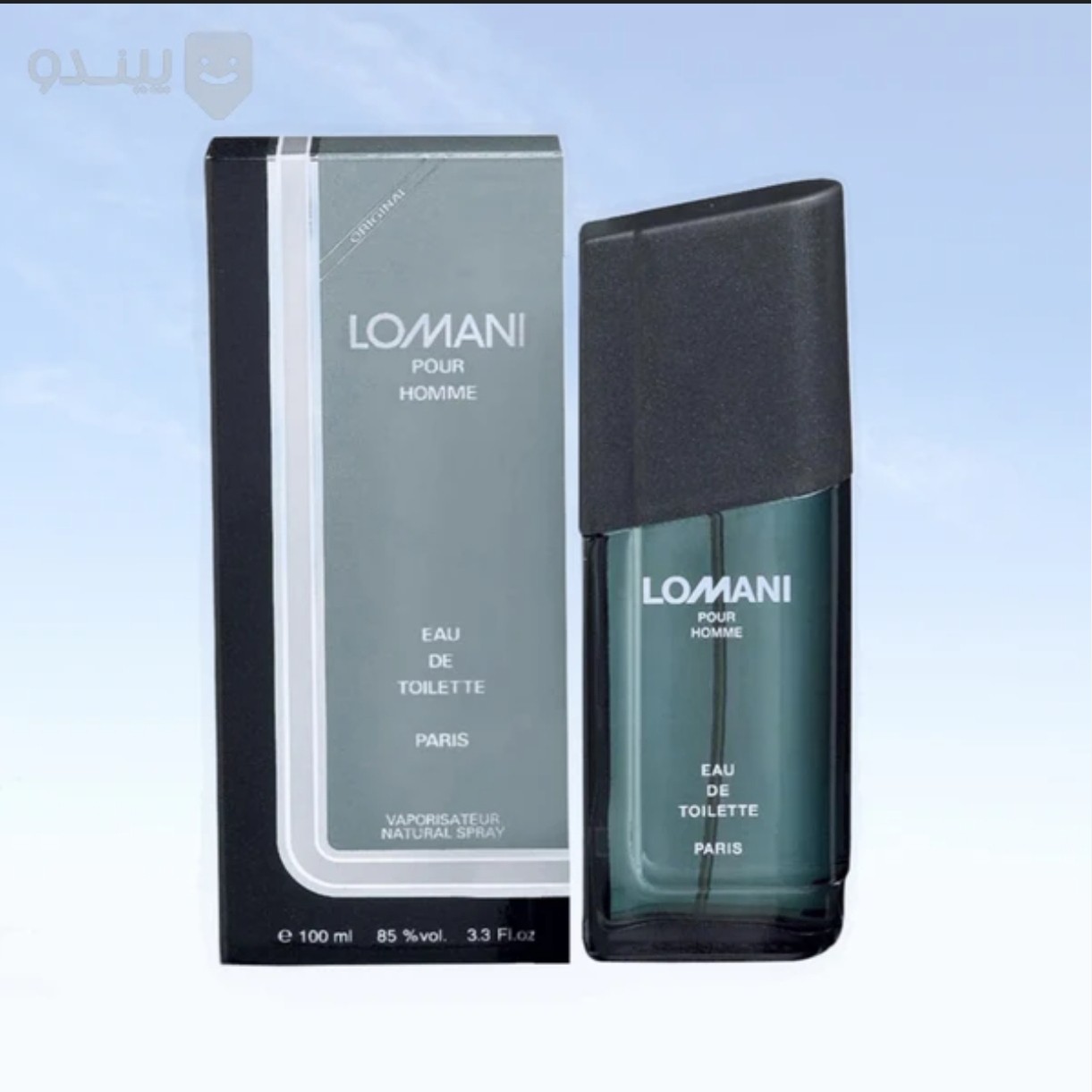 ادکلن لومانی پور هوم اورجینال جعبه فلزی lomani
