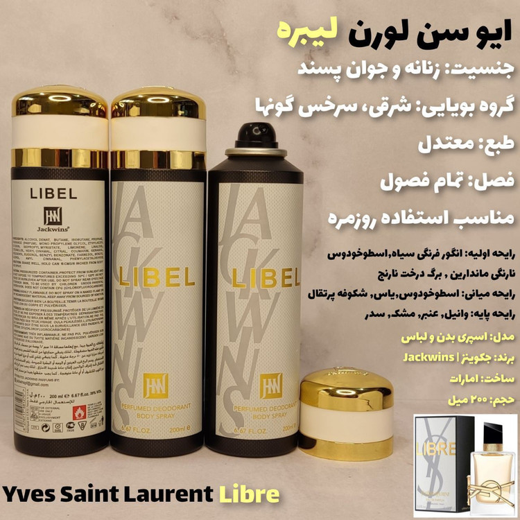 اسپری جانوین امارات حجم 200 میل