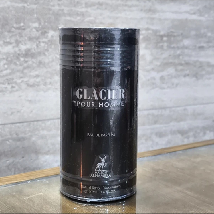 ادکلن الحمبرا مدل Glacier Alhambra حجم 100 میلی لیتر مشابه رایحه ادکلن ژان پل گوتیه له میل