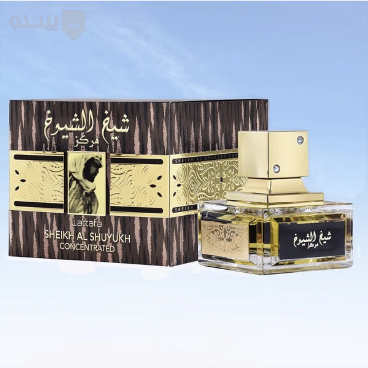 ادکلن شیخ الشیوخ مرکز لطافه امارات کاملا اورجینال حجم 100 میل