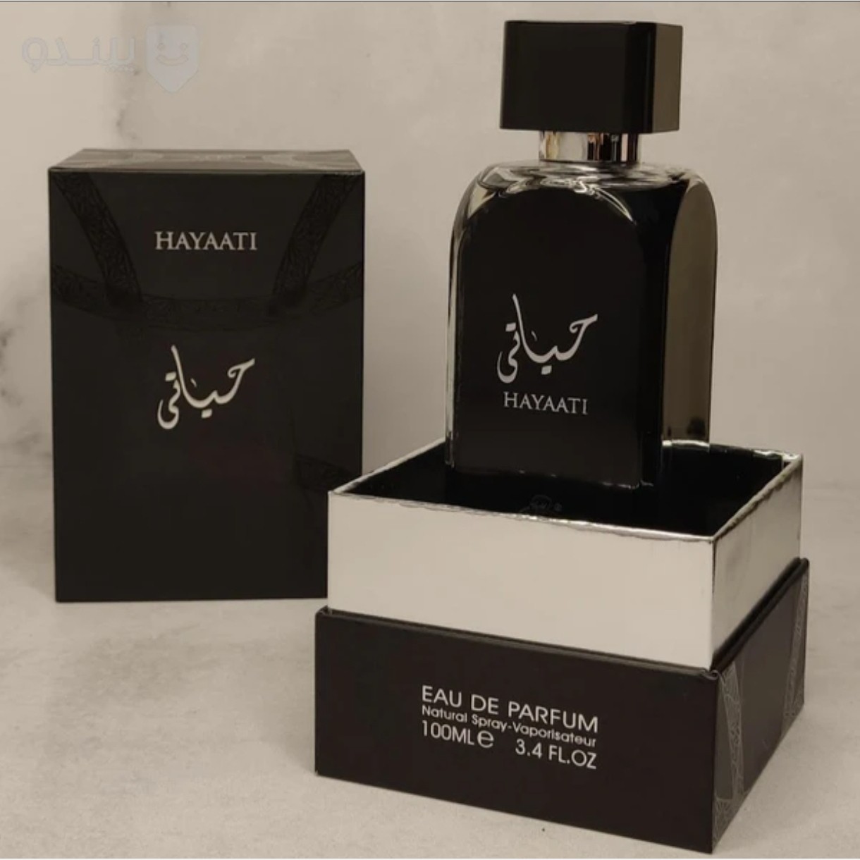 ادکلن حیاتی مشکی فرگرانس ورد حجم 100 میلی لیتر