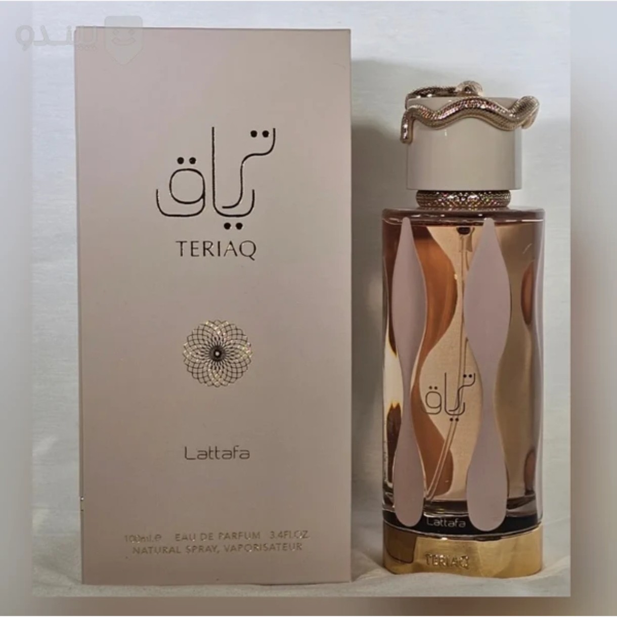 ادکلن تریاق لطافه اورجینال حجم 100 میل